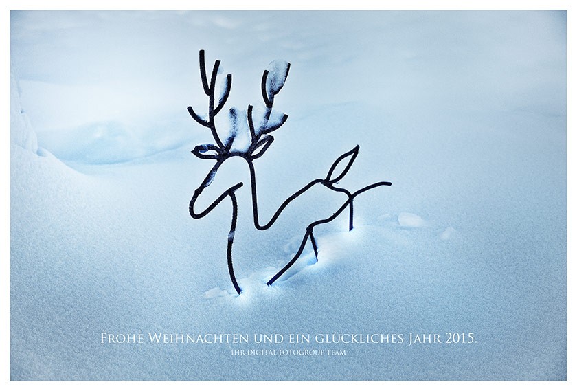 Frohe Weihnachten und ein gl&uuml;ckliches Jahr 2015