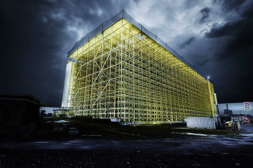 'Blaue Stunde' - Architekturfotografie – GDC - Global Distribution Center