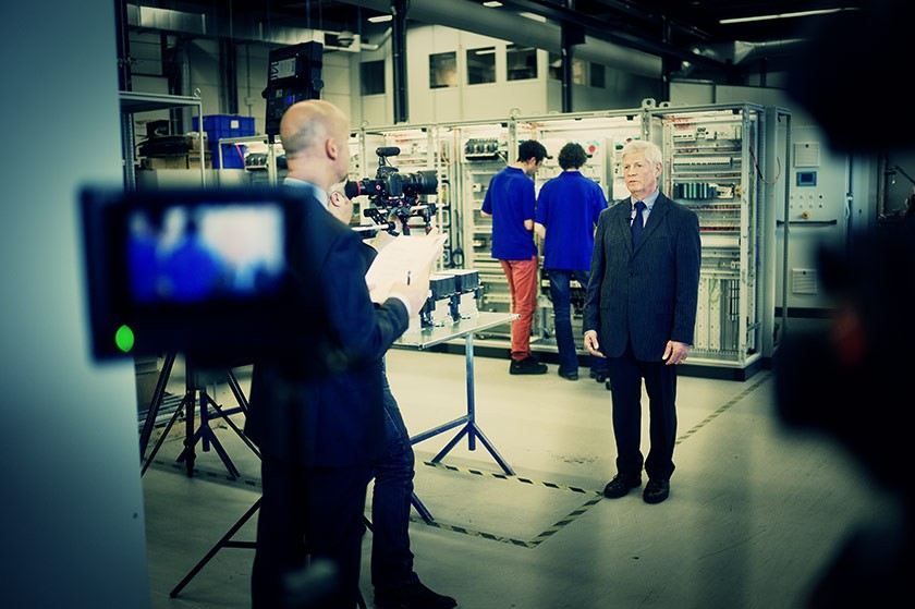 Videoproduktion von Digital Fotogroup l&auml;uft auf der HMI